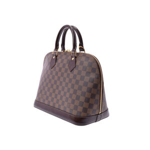 Louis Vuitton Brown Damier Canvas Alma Ebene Bag Shoulder